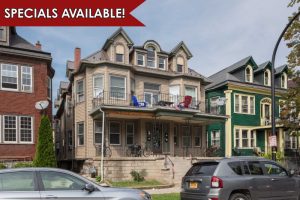 Elmwood Village apartments.