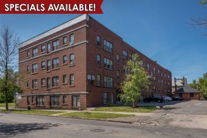 Pet friendly apartments for rent on Ashland Avenue in Buffalo, New York.