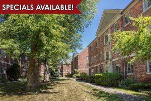 Apartments for rent in Buffalo, NY on Lexington Avenue. Canterbury Court Apartments.