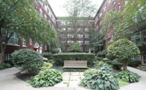 The Windsor Apartments on West Ferry St in the Elmwood Village, Buffalo area.