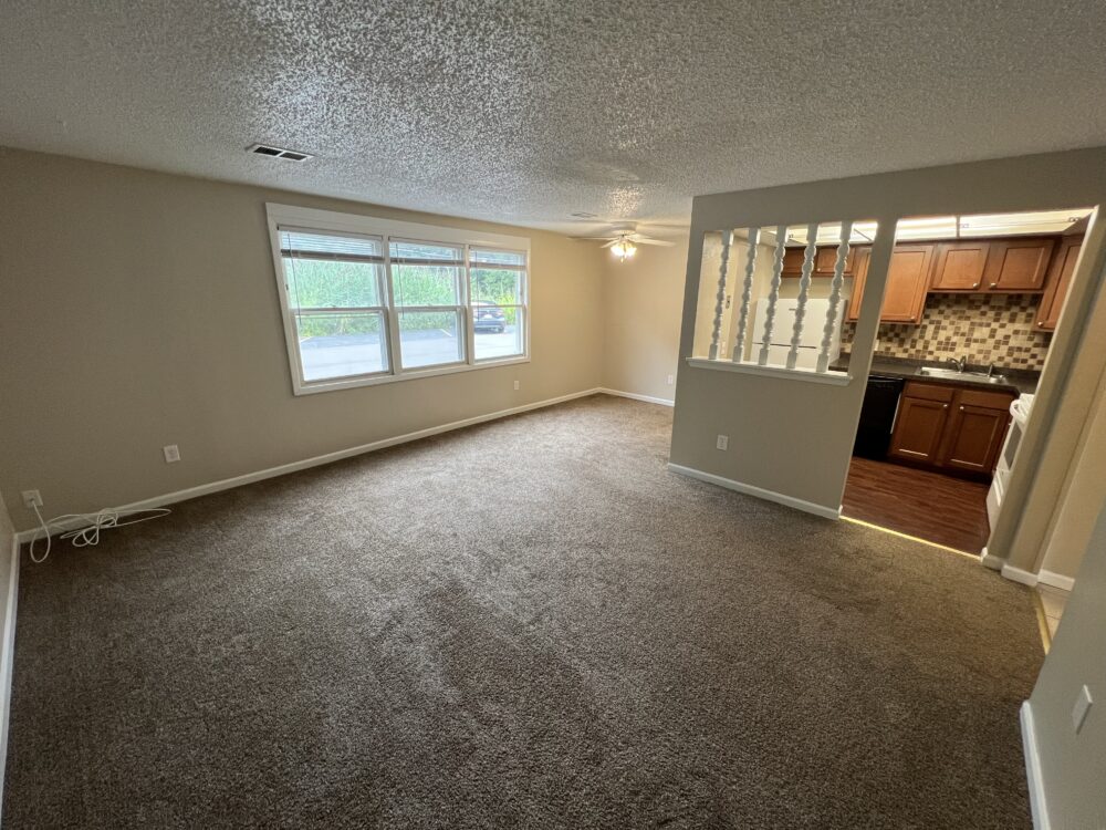 Large living room at Foutainview East, apartments near university at buffalo.