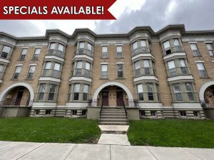 Apartments for rent on Lafayette Avenue in Buffalo, New York.