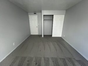 Northgate Manor Apartments' renovated main bedroom.