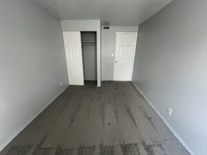 Northgate Manor Apartments' renovated second bedroom.