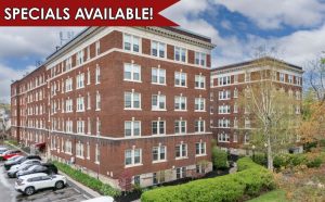 Apartments for rent on West Ferry Street at The Windsor.