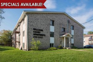 Williams Court Apartments in Niagara Falls.