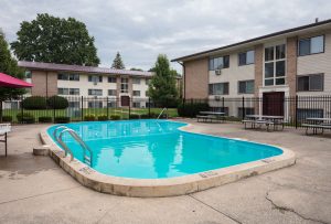 Chili Gardens Apartment Complex Rochester, NY.