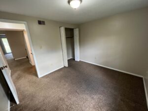 The West Summerset Apartments secondary bedroom in the corner.