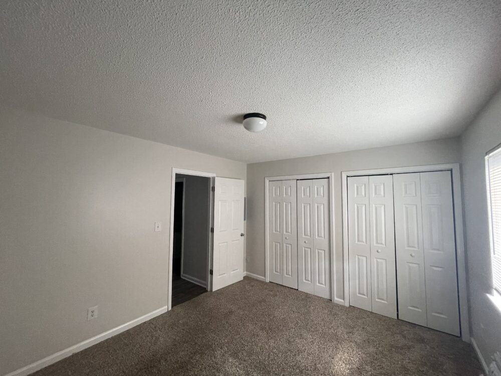 Additional bedroom with lots of closet space.